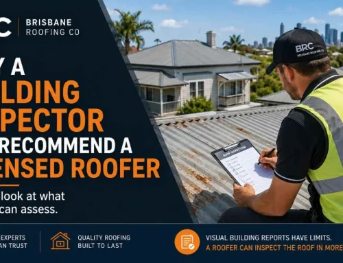 Why a Building Inspector May Recommend a Licensed Roofer